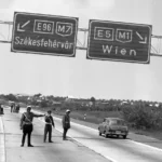 Közlekedési tábla 1972-ből