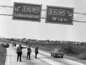 Közlekedési tábla 1972-ből